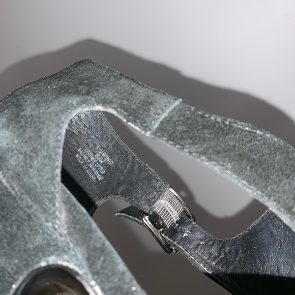 ❌sold eBay❌ Steve Madden heels sandals black suede - Picture 7 of 7